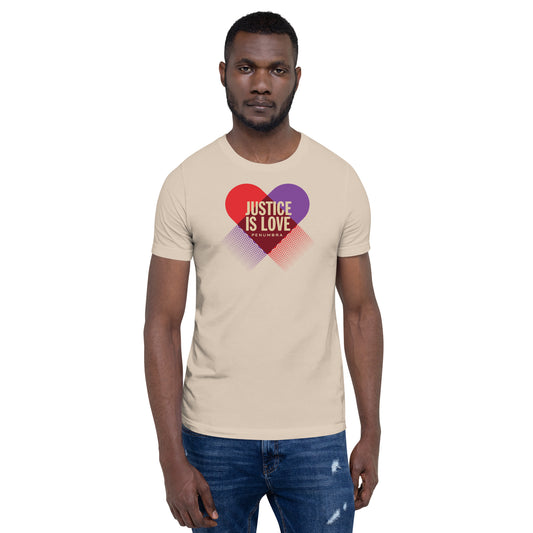 Justice Is Love Natural Tee